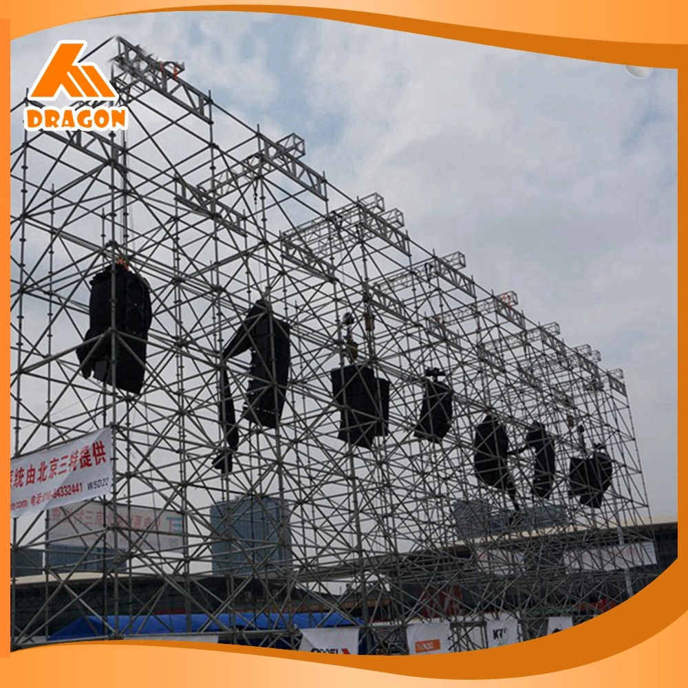 Dragon Good Quality Steel Layer Truss Tube Truss for Hanging Lightings Sound Equipment