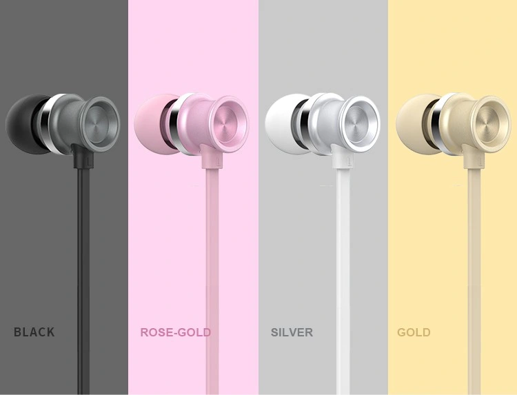 2021 Hot Sale Mobile Accessory Products High Quality Metal in-Ear Earphone with Mic