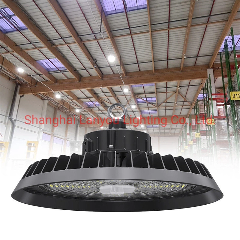 30000lm 200W UFO Lamp Lights LED High Bay Light Industrial Commercial Lighting with TUV CE RoHS for Garage Warehouse