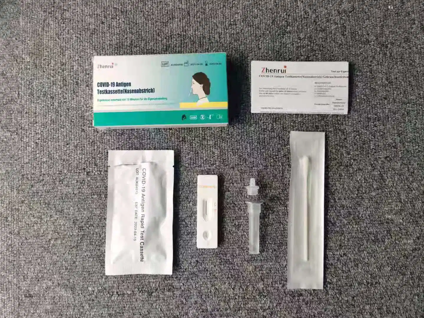 Antigen Fast Test Kit Professional Version und Person Selbsttest Version