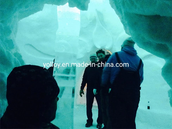 L'IGLU ancien moule tente igloo de glace gonflable avec tunnel de transmission