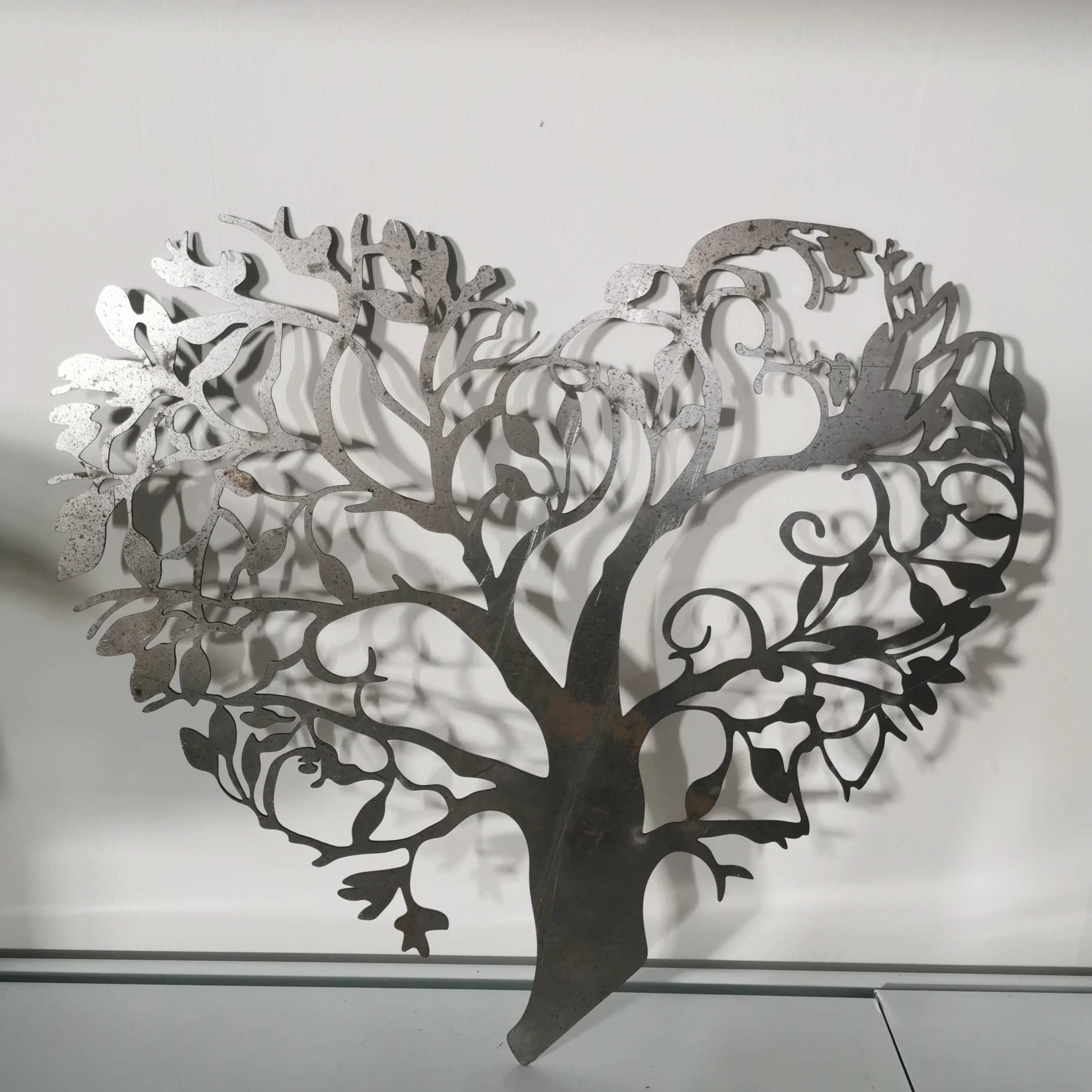 Metal Wall Art Tree Decorations for Living Room Kitchen Bedroom