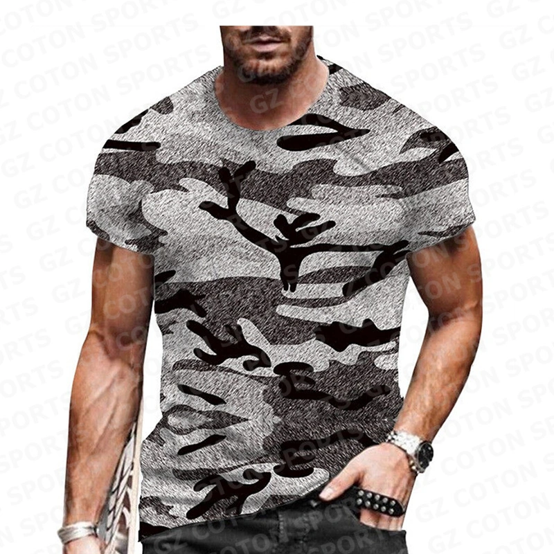 High Quality Summer Printed Round Neck 3D Printed T-Shirt Sublimation Short Sleeve T Shirt for Men