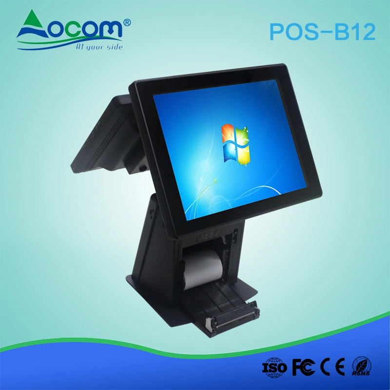 POS-B12 12 Inch Electronic Touch Screen Cash Register Machine