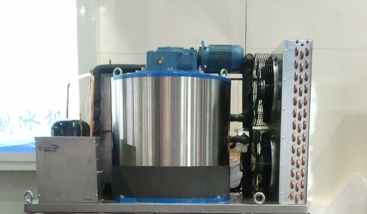 Commercial Industrial Flake Ice Maker Making Machine with 500kg 1 Ton