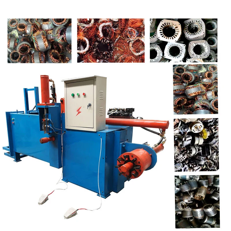 Gebrauchte Motor Disassembler Motor Splitter Elektrische Motor Stator Recycling-Maschine Abfallmotor Zerlegen Maschine