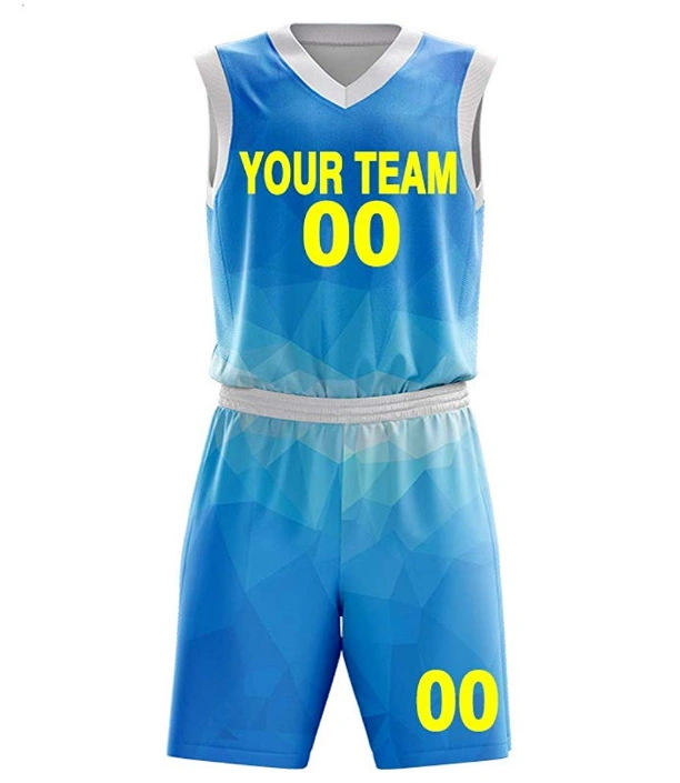 Custom Cheap Sublimation Number Mesh Polyester Sportswear Jersey Club Team Suit Uniforms Gym Wear