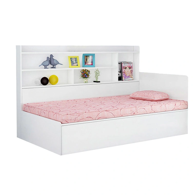 China Wholesale/Supplier Cheap Home Bedroom Furniture Wooden MDF Tatami Double Single Bed Storage Wall Beds with Drawers for Adult Kids