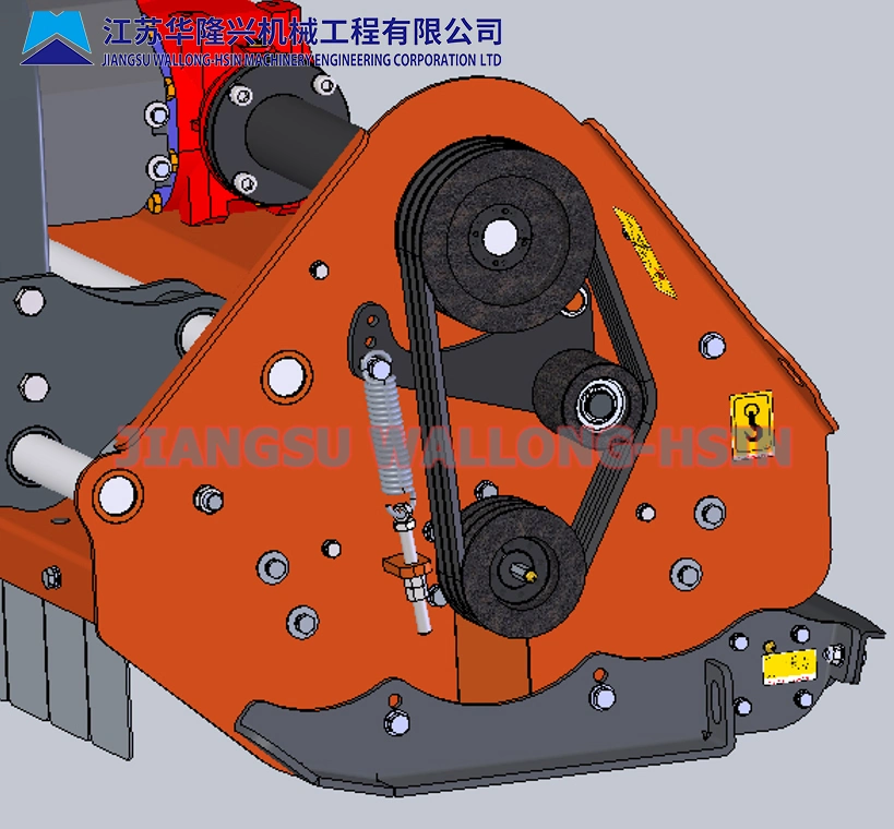 Mower UFO Self Adjusting Orchard Mower Gardening Mulcher Forestry Machinery