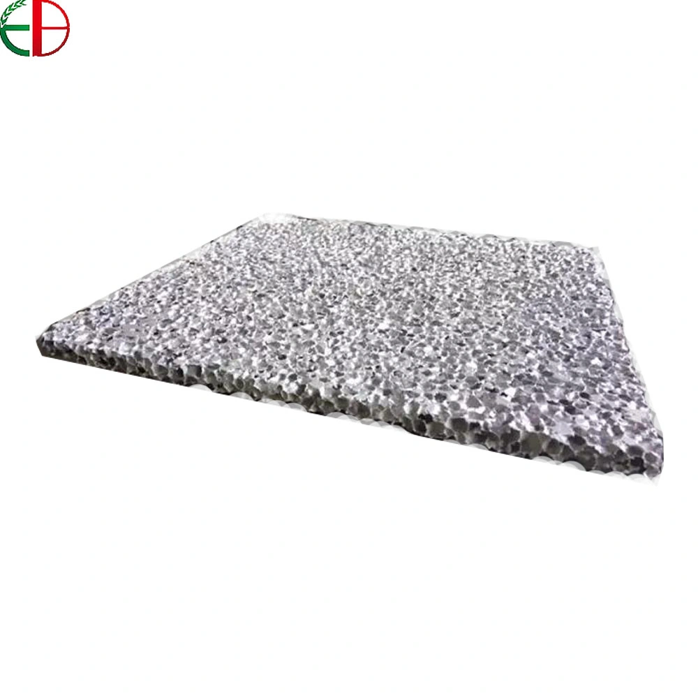 Foamed Aluminum Sound Insulation Foamed Aluminum Cushioning Material Metal Aluminum Environmentally Friendly Recycled Materials