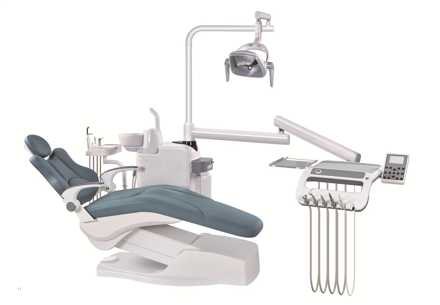 CE Certificate High Quality Dental Chair Fashionable with LED Operating Light