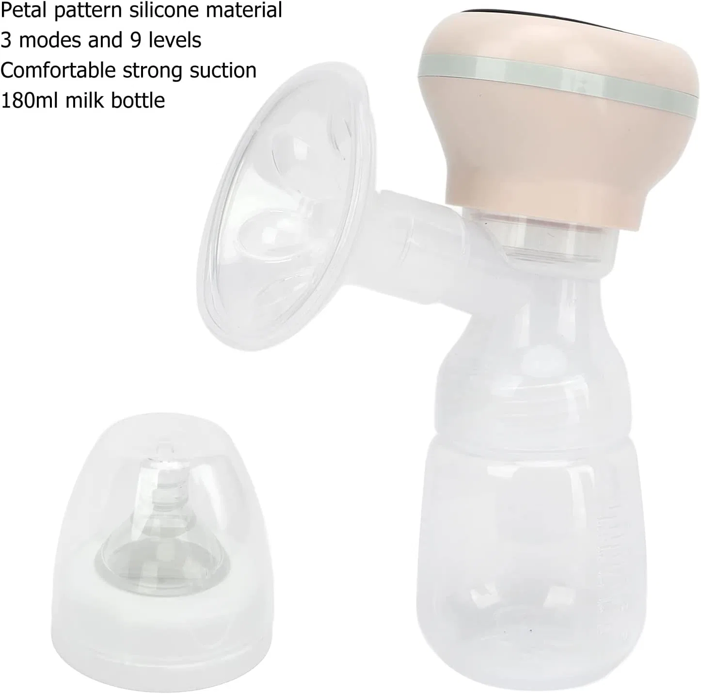 Electric Breast Pump with Soft and Comfortable Massage Cushion