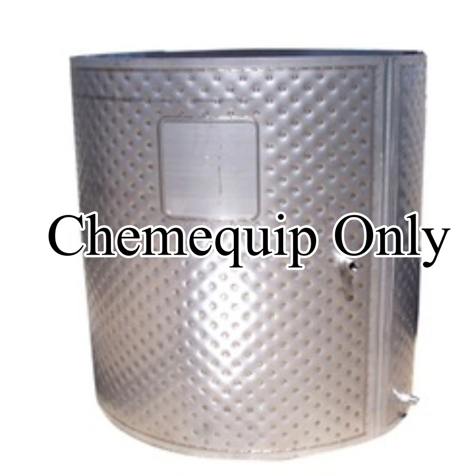 Industrial Refrigeration Part Food Grade Stainless Steel IBC Welding Cooling Dimple Jacket