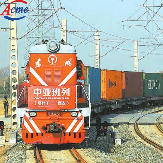 Eisenbahn Logistik Agent von China nach Italien Polen Belgien Niederlande UK Frankreich Rail Train Shipping Service