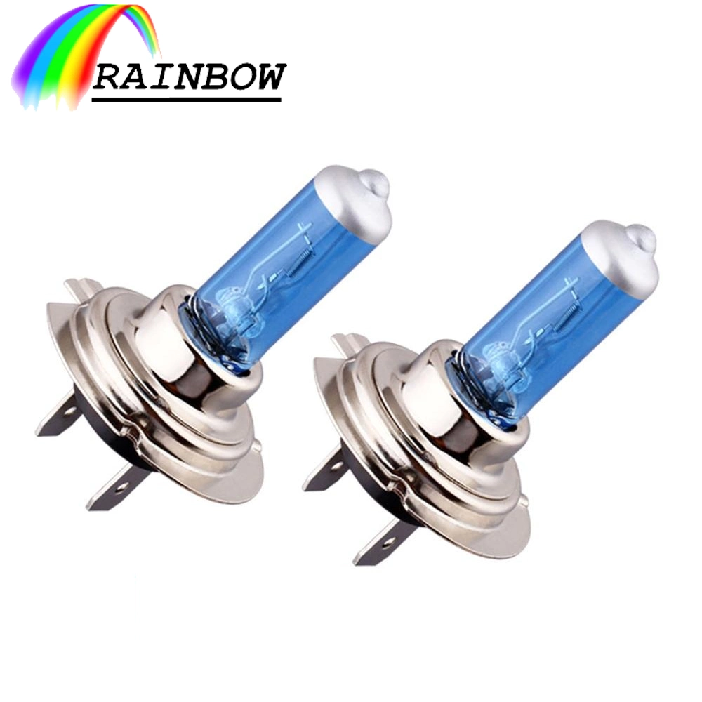 Car H1 H7 H11 Halogen Bulbs HID Super White Effect Headlights Bulbs 12V 6000K Head Lamps Car Source Parking Light