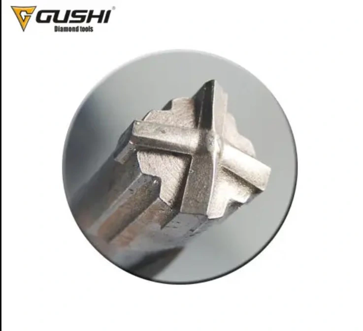 Wholesale/Supplier Carbide Cross Tip SDS Plus Drill Bits for Masonry/ Concrete/ Hard Rock Drilling