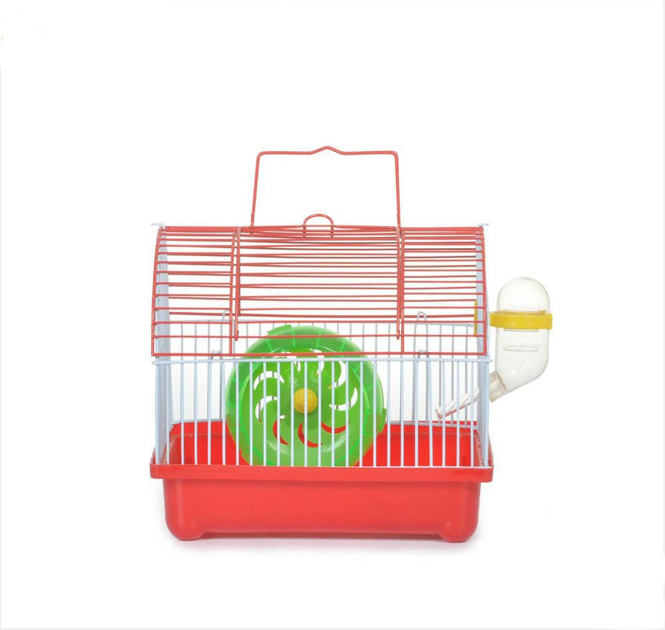 Salida de fábrica de lujo de alta calidad producto caliente de alimentación de mascotas jaula Hamster barato plástico acrílico