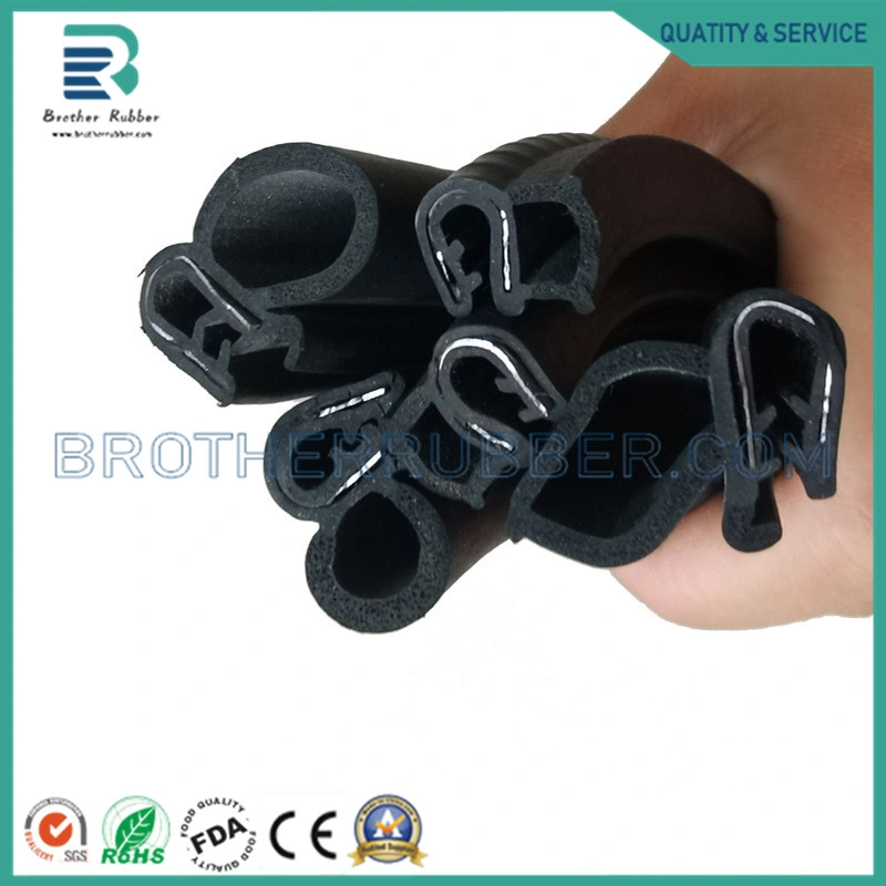 Anti-Collision and Flame-Retardant Rubber Sealing Strip EPDM Compound Extrusion