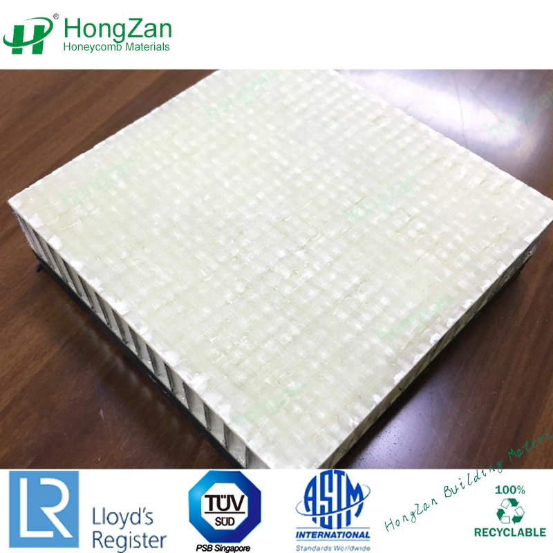 Lightweight Sandwich Panel Plastic Honeycomb Core Material Building Material