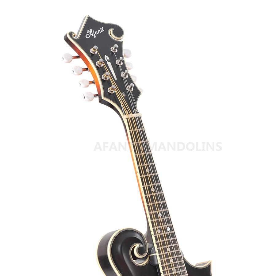 Afanti AA Solid Flamed Maple Sunburst F Mandolin