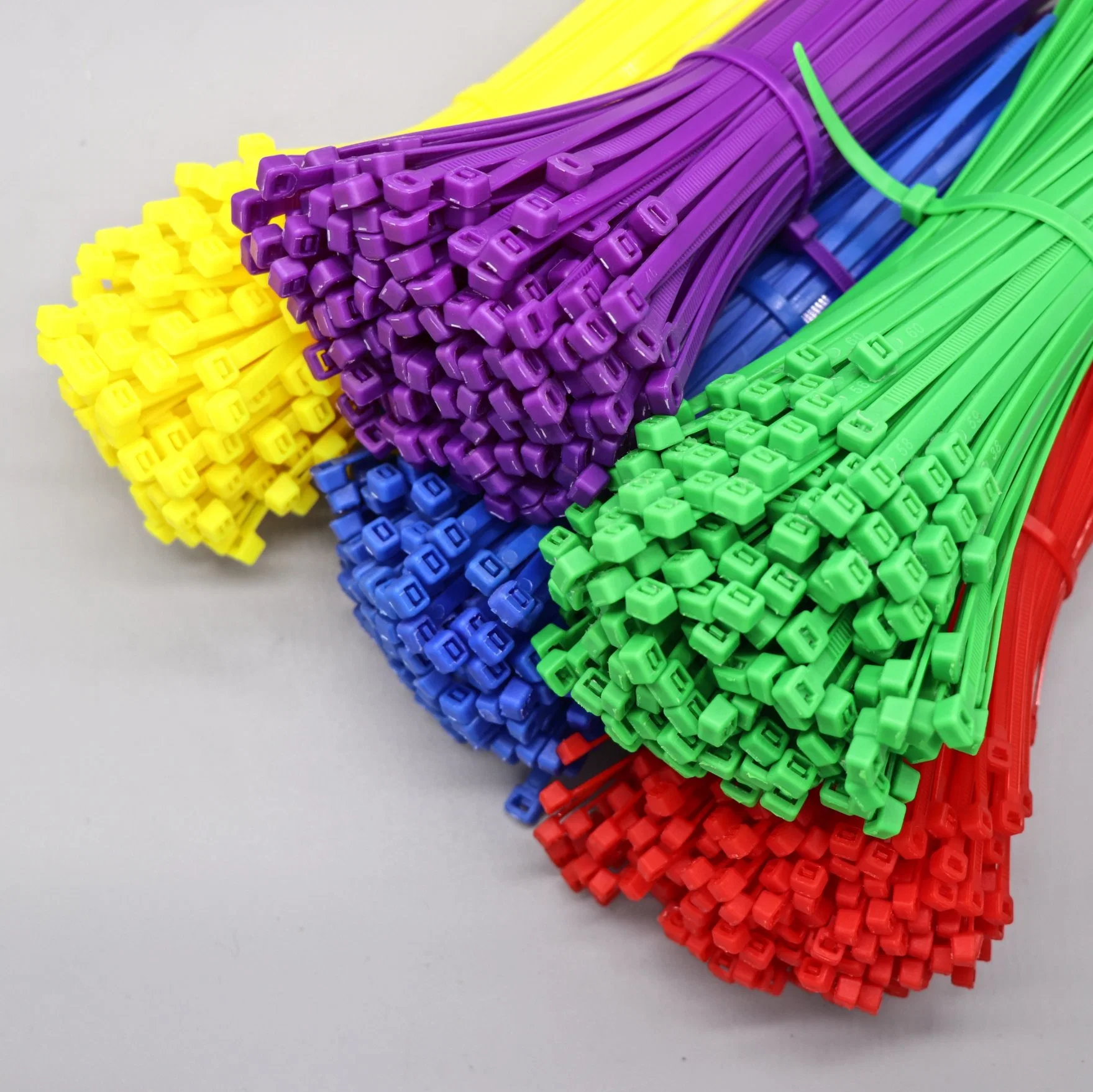 PA66 6" 8" 10" Colorful Nylon Cable Tie with UL Certificate