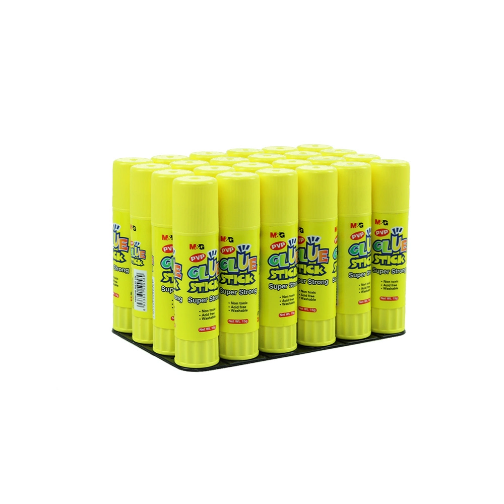 15g bâtonnets de colle super Strong solide mignon de fournitures scolaires à haute viscosité lavable solide blanc