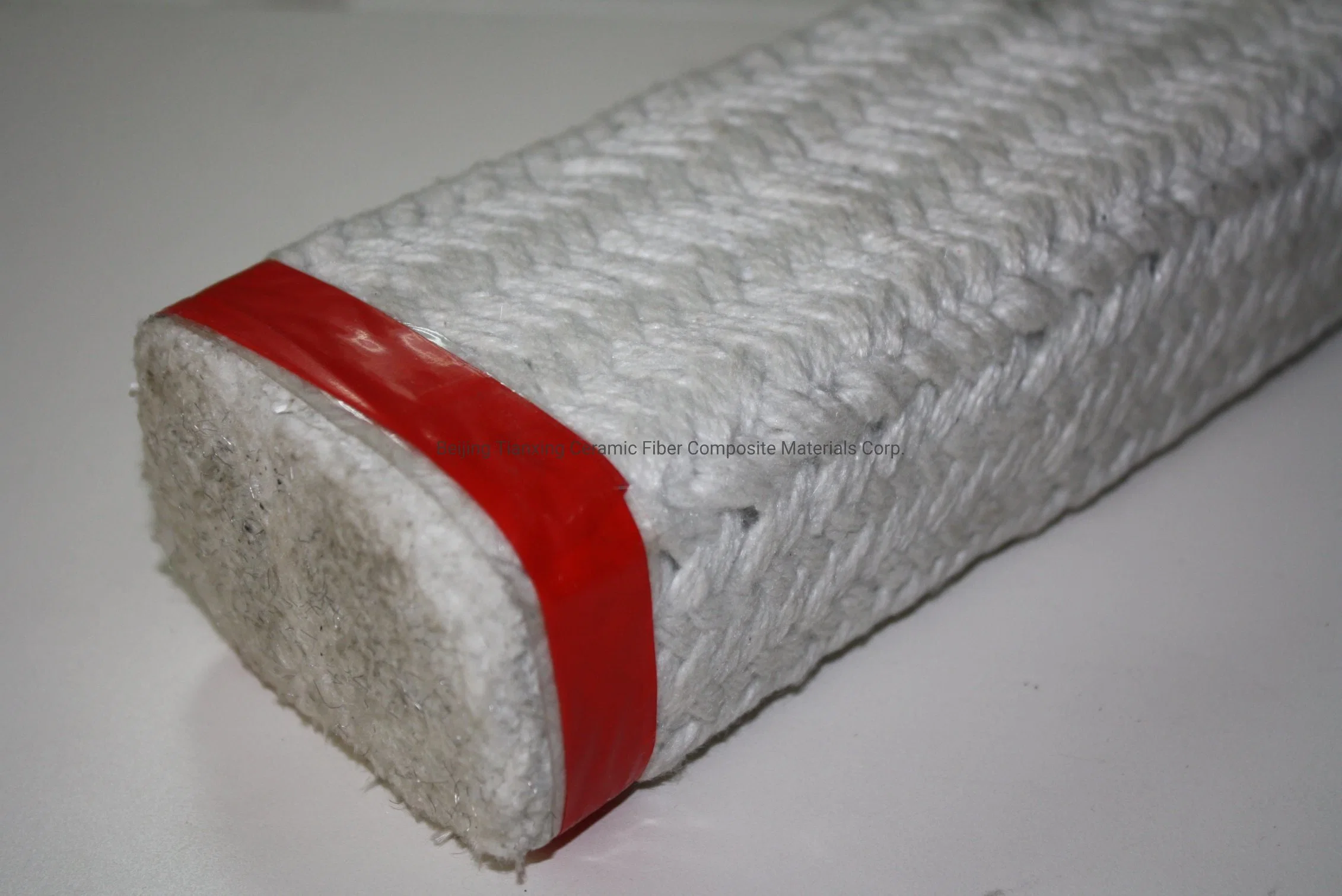 Rectangular Ceramic Fiber Braided Rope for Stove/Furnace Door Sealing