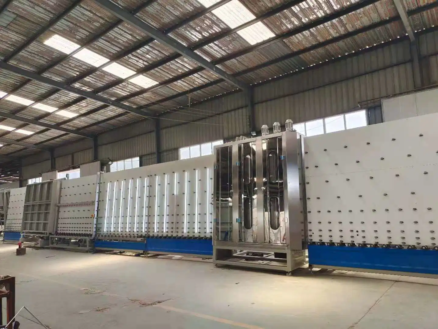 Nisen Lb2200W Insulating Glass Machine Vertical Glass Washing and Drying Machine Double Glass Production Line