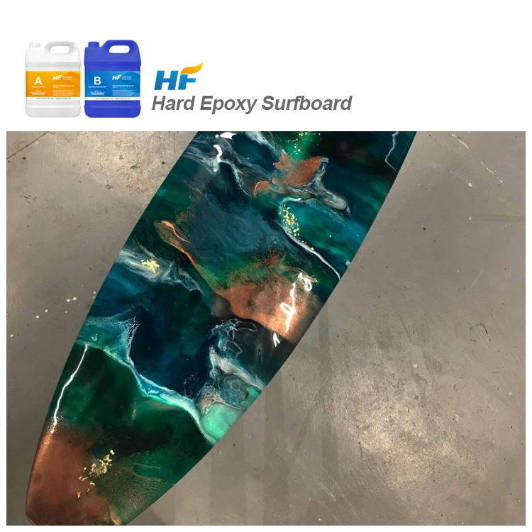 Fast Curing Clear Carbon Fiber Epoxy Resin for Surfboard Coating