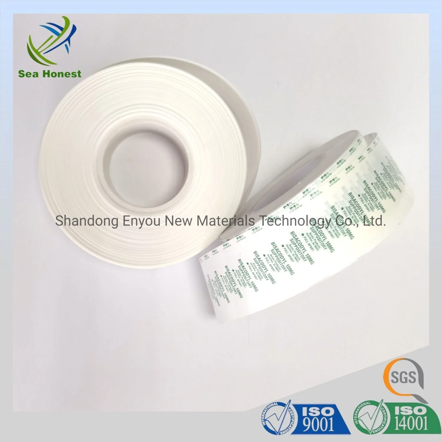 with/Without Printing Pharmaceutical PVC/PE Foils PVC/PE Film for Suppository Package