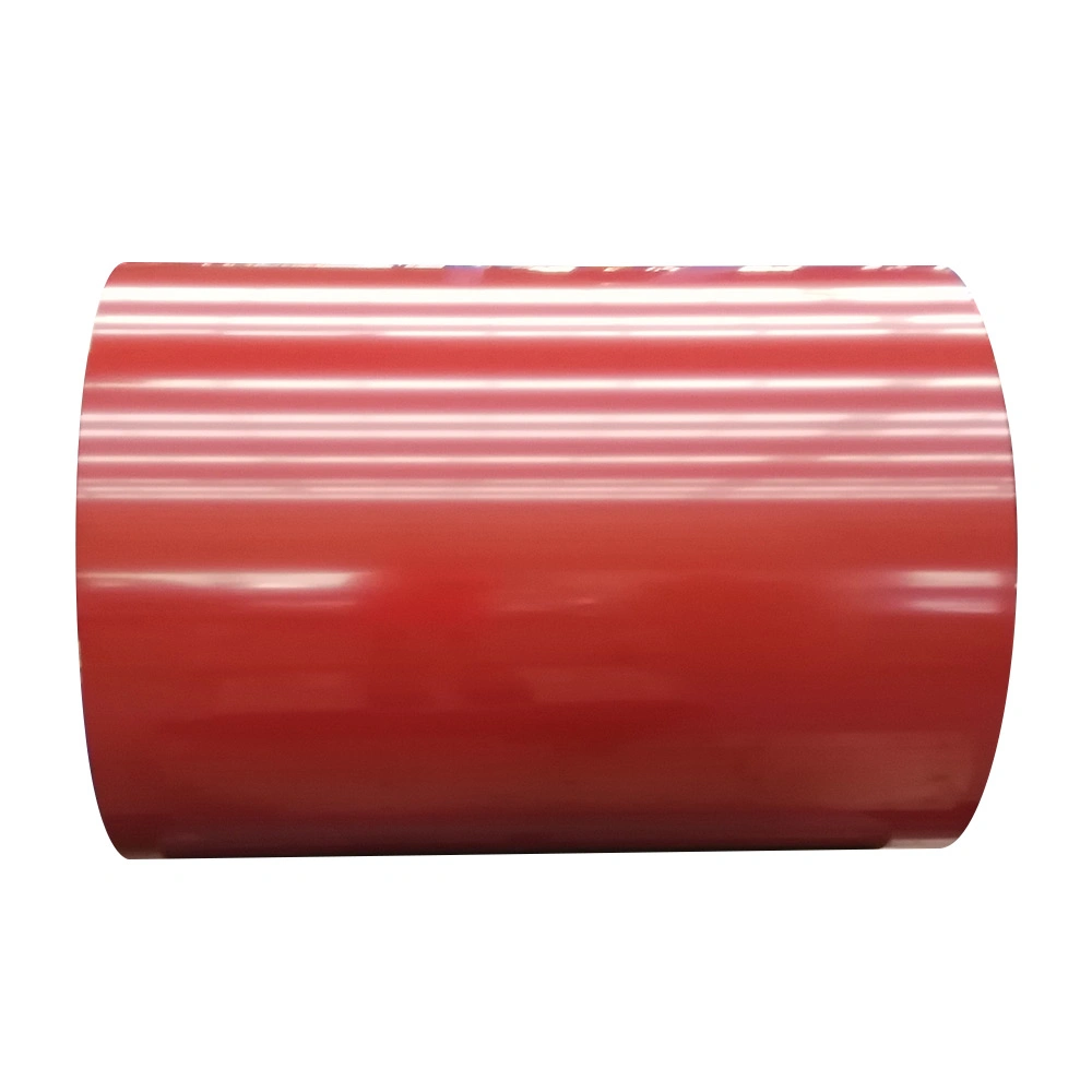 Factory Ral Color 3002 PPGI Prepainted Steel Coil