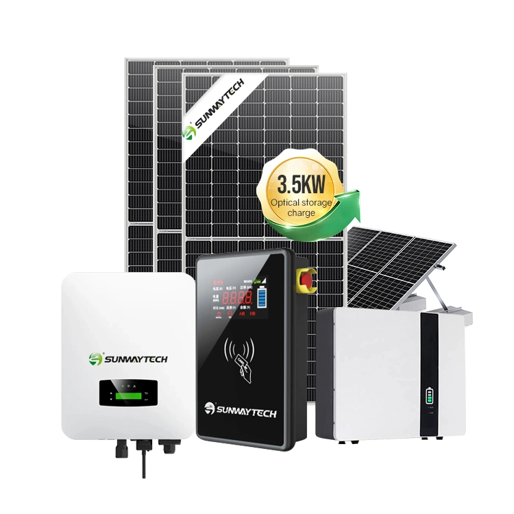 Sistema de almacenamiento de energía de la batería principal de la Energía Solar Panel Solar de la caja del vehículo cochera con cargador de EV