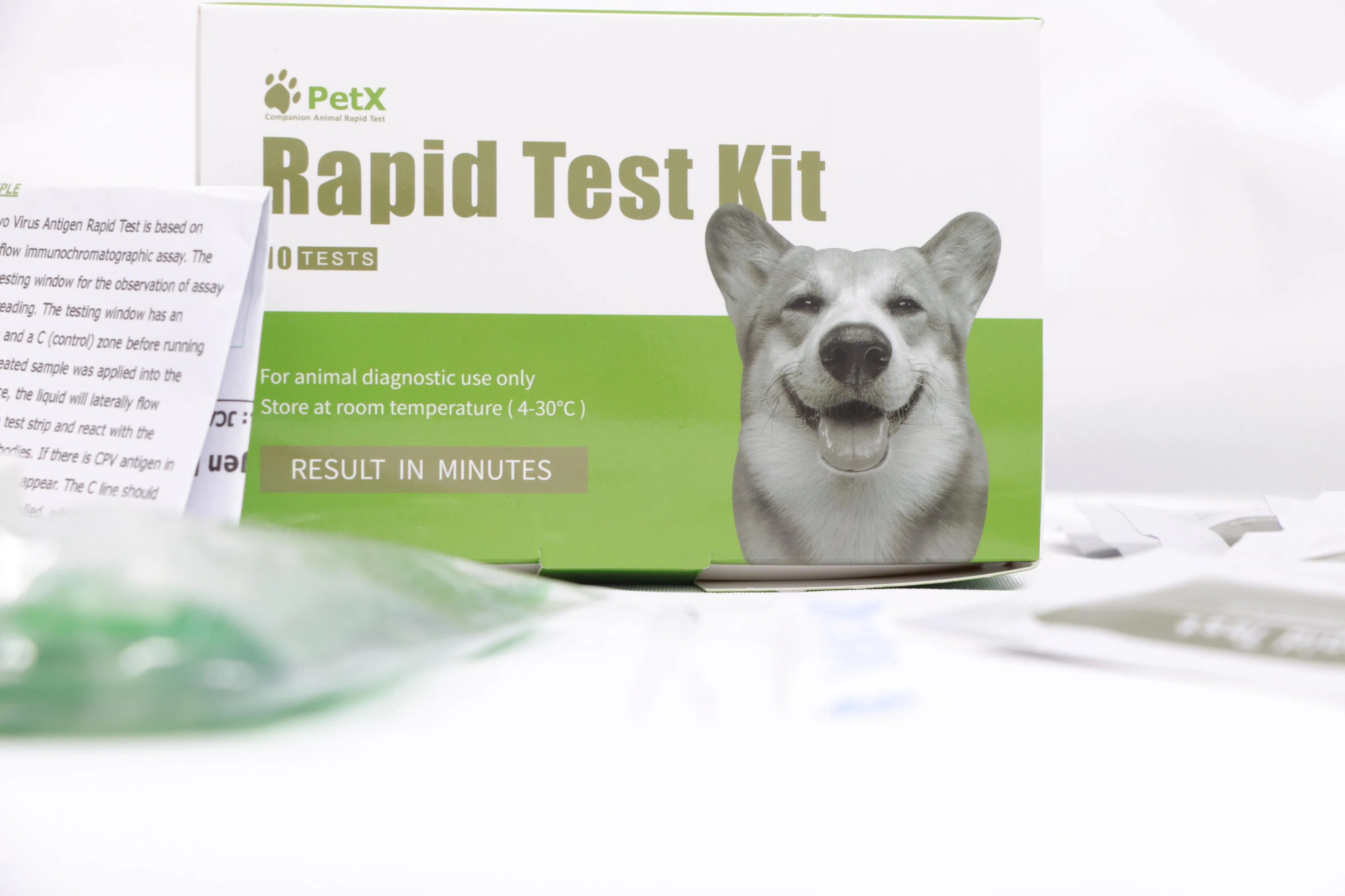 Rapid Diagnostic Device for Canine Distemper Virus Antibody Cdv Ab Test