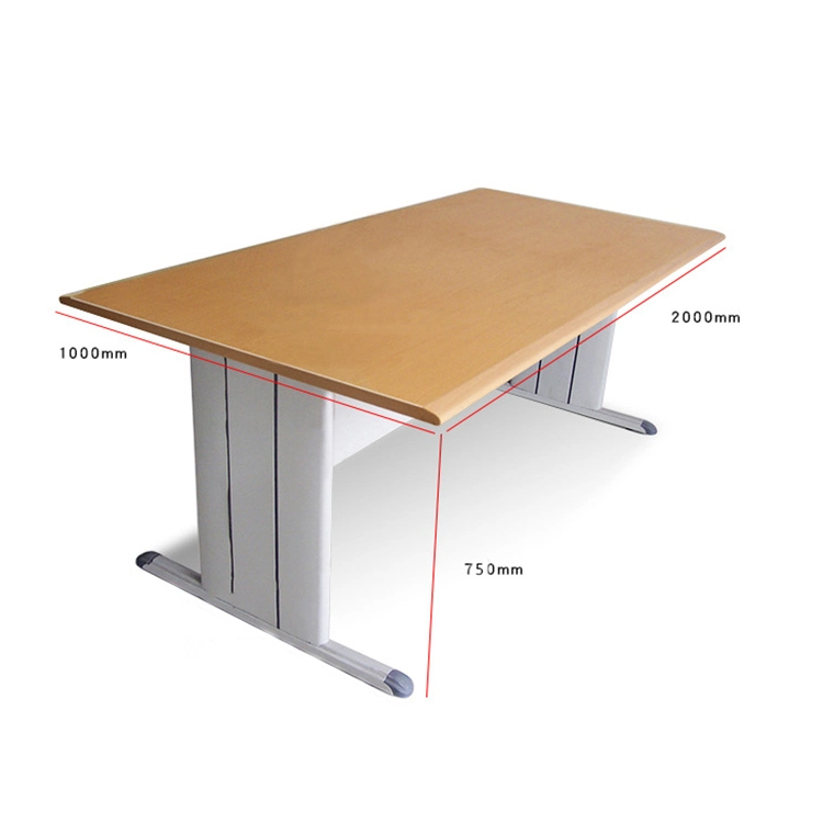 Used School Furniture Type Cheap Study Table and Chair Set with Plywood Surface for School Library