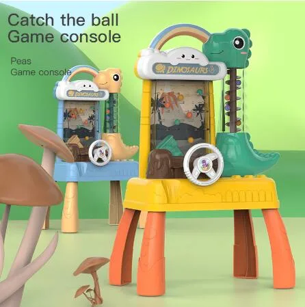 Elevación eléctrica de los niños Mini Maquina de dinosaurios de la captura de Juego Juego de pelota rodando Baby Play Juguetes