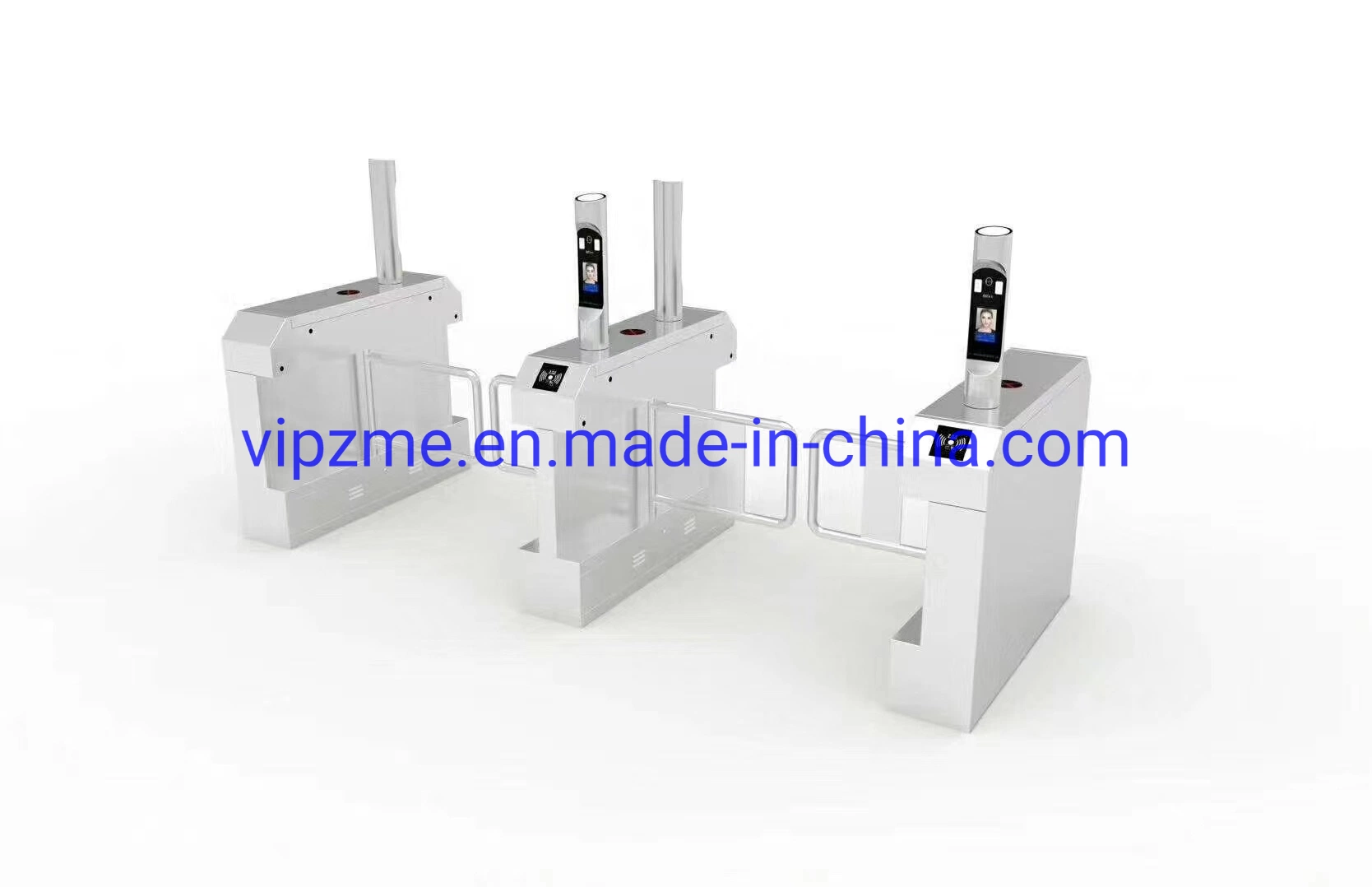 Very Good Quality Fingerprint /RFID Semi-Automatic Turnstile Barrier (T100)