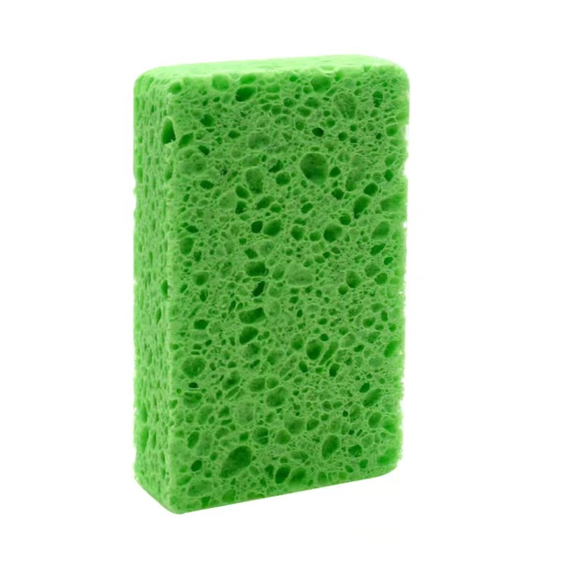 Compressed Wood Cellulose Cleaning Sponge Soft Cleaning Pad