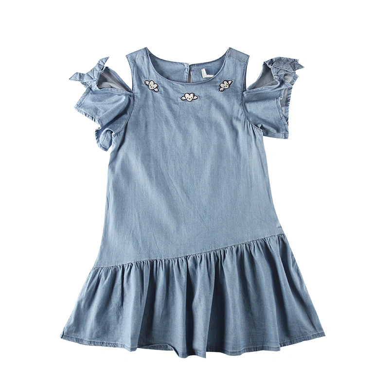 Stockpapa Wholesale Girls Very Cool Denim Dress