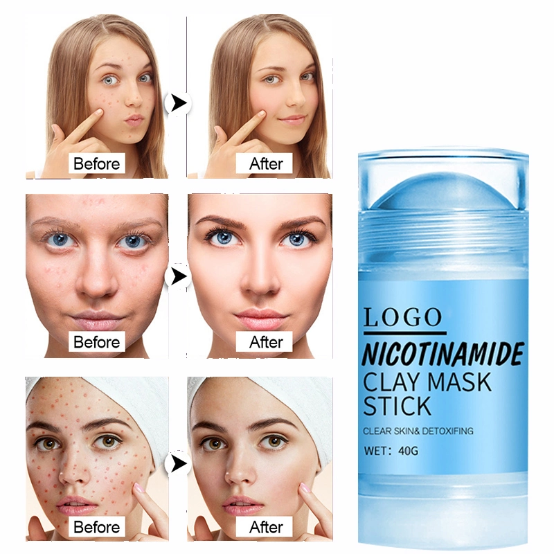 Étiquette privée enfants pour Daily Skin Care Clay Stick d'aubergine Masque facial mg