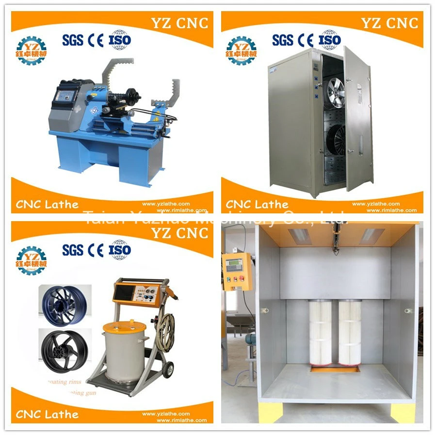 Wrc26 Alloy Wheel Repair CNC Lathe Machine