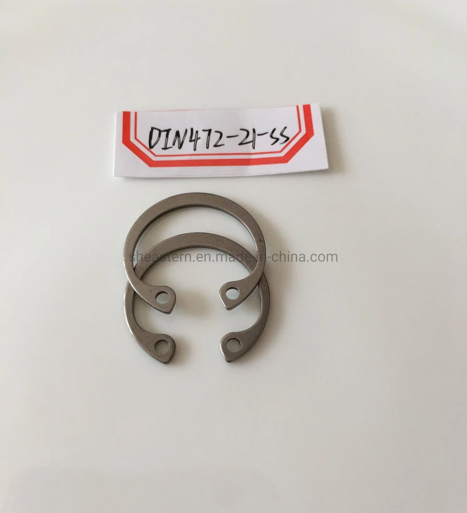 Internal Retaining Ring for Bore 21mm (DIN472-21) Stainless Steel