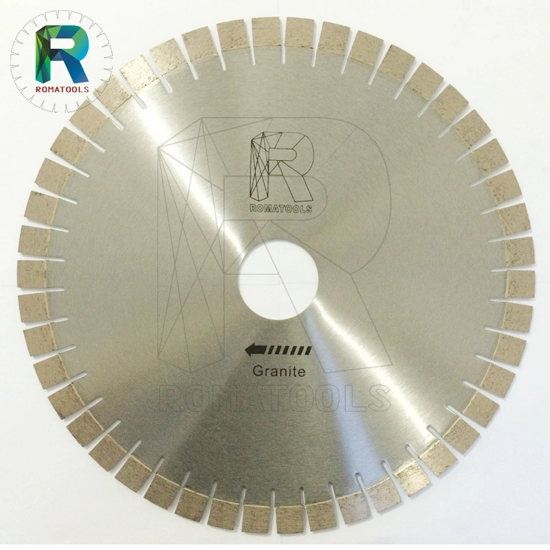 Romatools Narrow Short Small Teeth Saw Blade for Hard Granite Fast Cutting