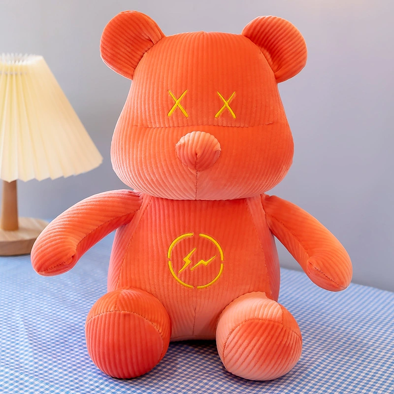 New Fashionable Custom Plush Stuffed Fragment Design Teddy Bear Toy