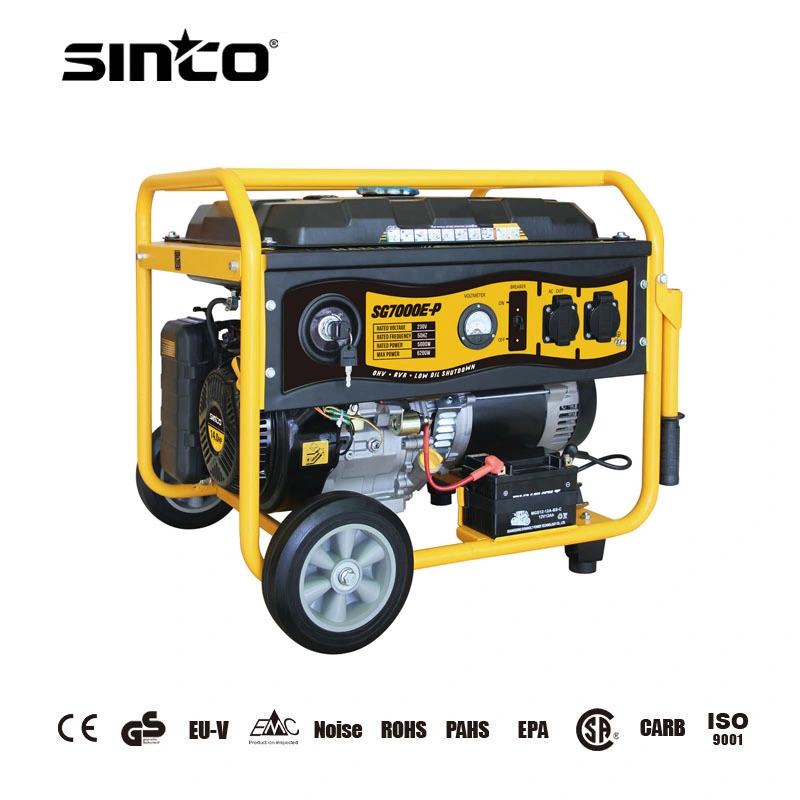 2.6kw 3.0kw Low Noise Single Phase Portable Electric Start Gas Petrol Oil Gasoline Generator