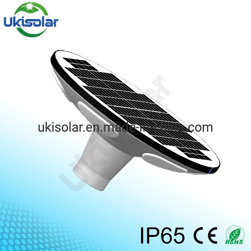 Ukisolar 20W 30W 60W High Lumen LED einzigartige UFO-Form Solar-Außenbeleuchtung Für Garten