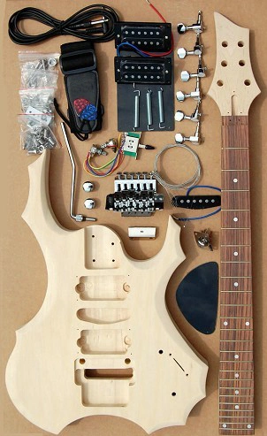 Электрическая гитара комплект/электрическая гитара/комплекты из дерева (GK-401)