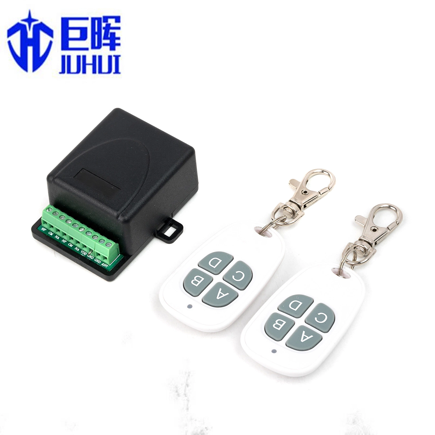 Universal 12V-24V 2 Channel Wireless Transmitter and Receiver