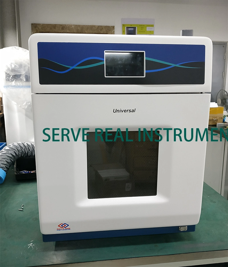 Sistema de digestão de microondas de equipamento de processamento de amostras de laboratório