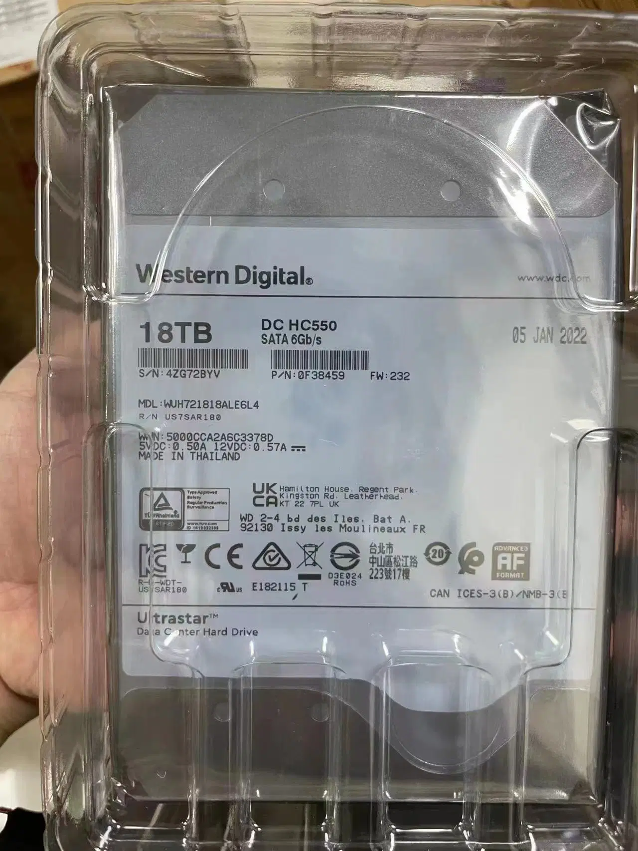 Seagat. E Exos PRO 16tb 18tb Nas Server 3.5" Internal Hard Drive SATA Interface 6.0GB/S 7200rpm 256MB Cache HDD Hard Disk