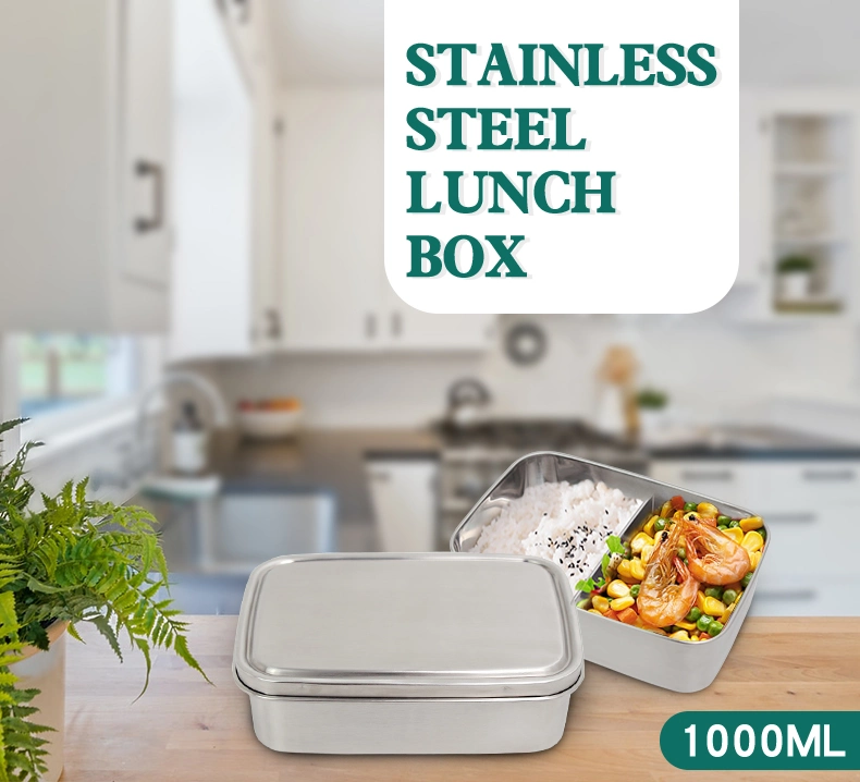 Recyclable Lunch Box with Stainless Steel Food Container